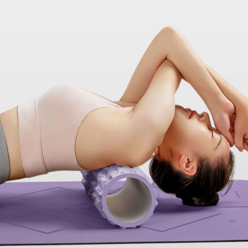 EVA Foam Fitness Back Roll Tri - Foam Roller avaliação e preço