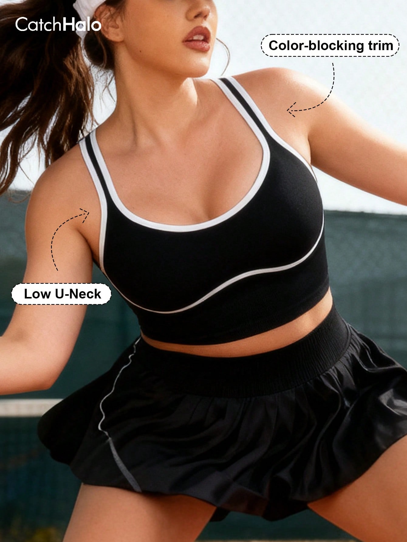 Women Plus Size Seamless Brale - Yoga Fitness Plus avaliação e preço