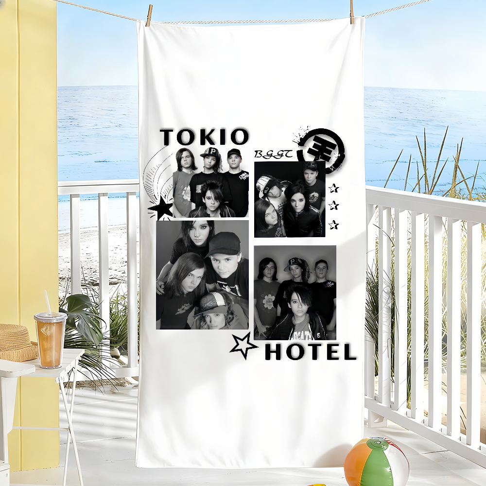 Rock Band T-Tokio Hotel Logo M - Yoga Fitness Hotel avaliação e preço