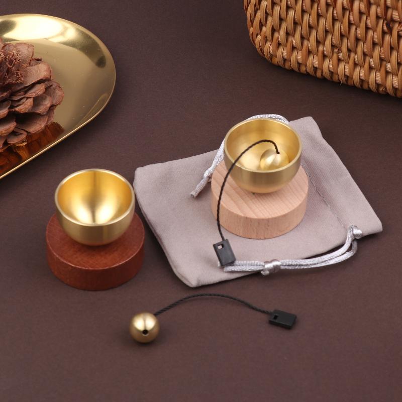 Mini Singing Bowl Set Calming  - Yoga Fitness Outfit avaliação e preço