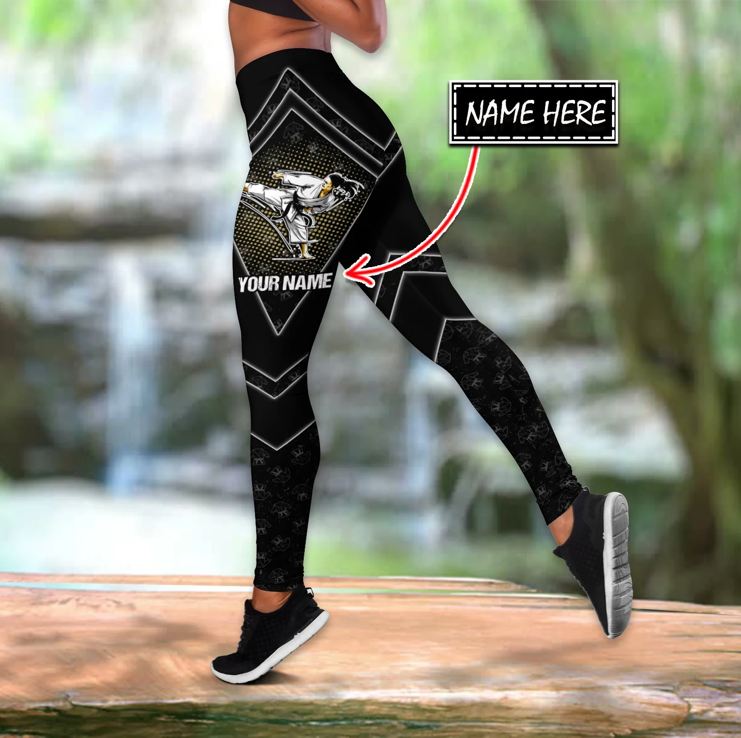Customize Name Karate 3D Print - Yoga Fitness Name avaliação e preço