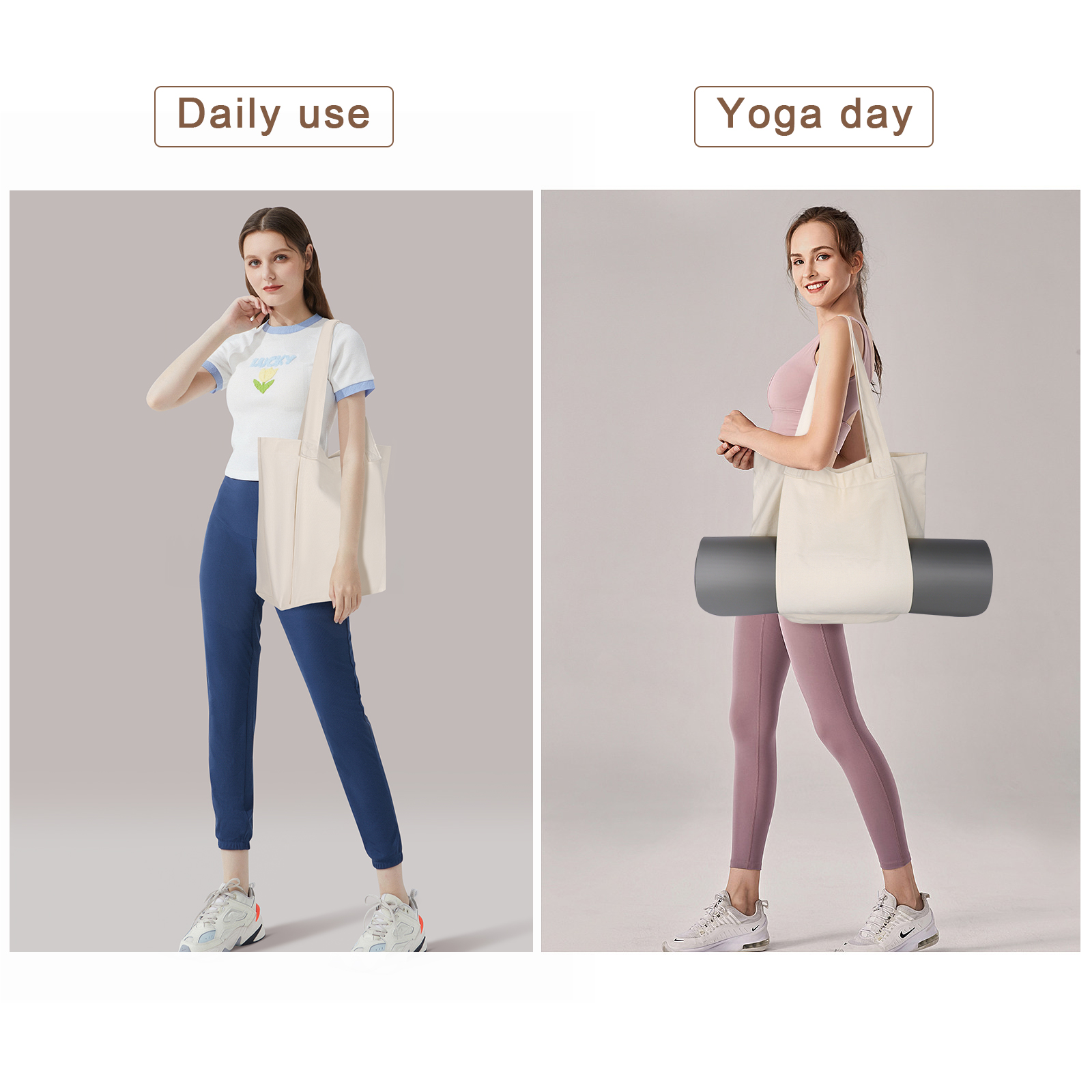 Personalized Large Capacity Yo - Yoga Fitness Name avaliação e preço