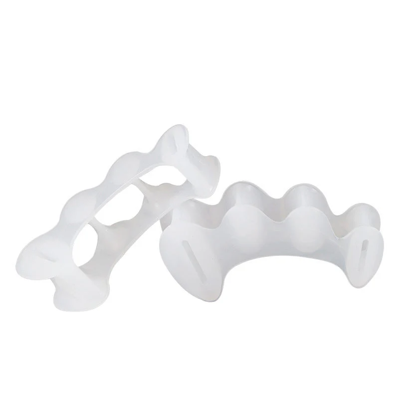 2Pcs=1Pair Hard Silicone Toe F - Yoga Toe Separator avaliação e preço