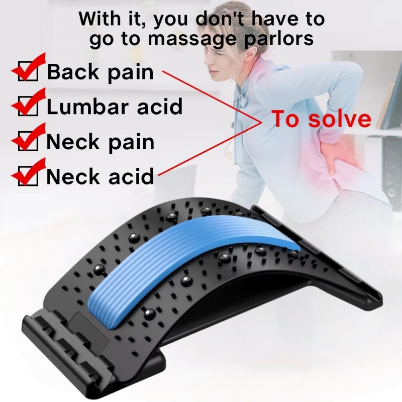 Lumbar Soothing Device To Reli - Yoga Of Fitness Mat avaliação e preço