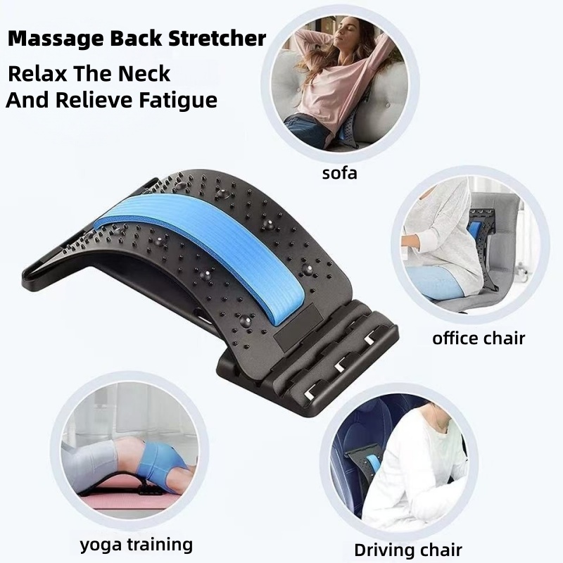 Lumbar Soothing Device To Reli - Yoga Of Fitness Mat avaliação e preço
