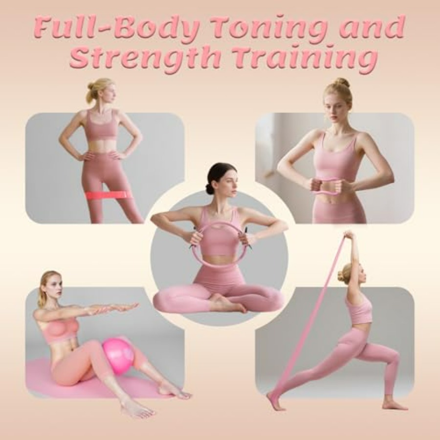 Pilates Equipment Kit for Wome - Pilates Ring Circle avaliação e preço