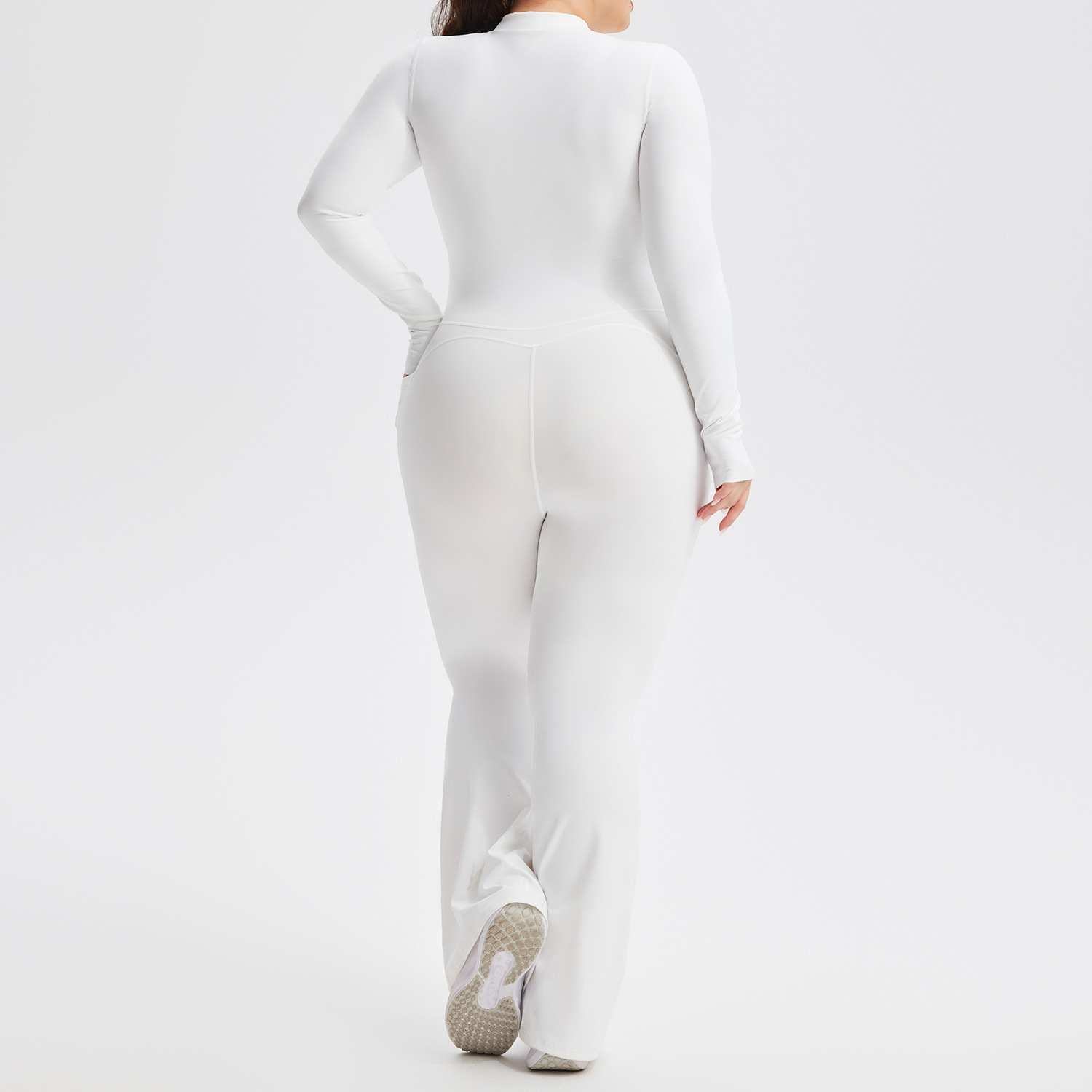 Plus Size Jumpsuit Yoga Sport  - Yoga Fitness Plus avaliação e preço