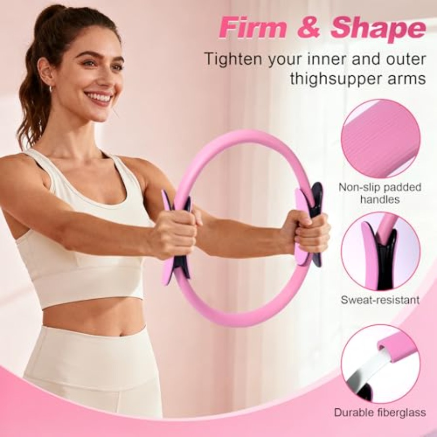 Pilates Kit 14 Pcs, Pilates Es - Pilates Ring Circle avaliação e preço