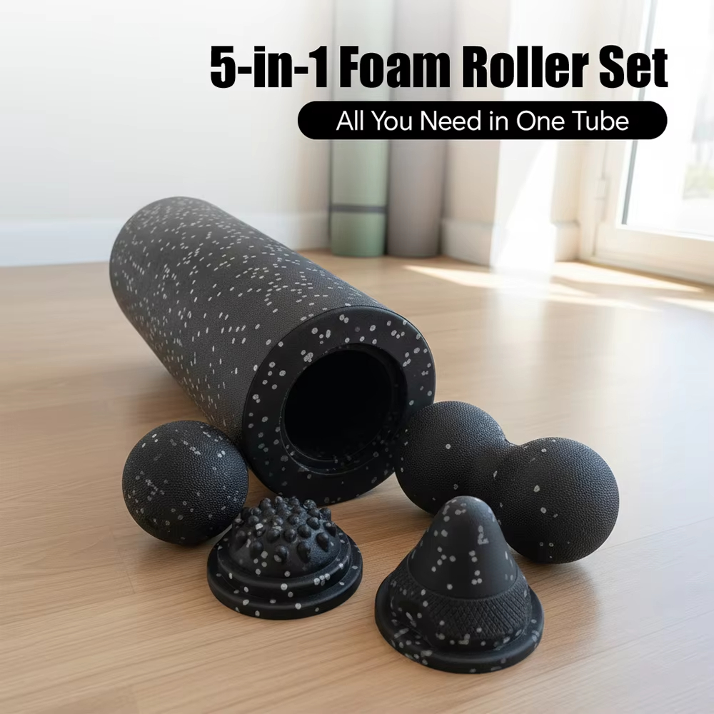 5-in-1 Fascia Roller Set Muscl - Foam Roller avaliação e preço