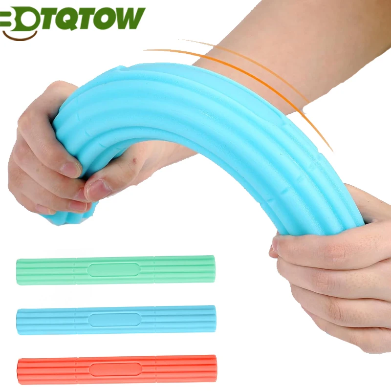 1Pcs Flex Therapy Bar Strength - Grip Strengthener Hand avaliação e preço