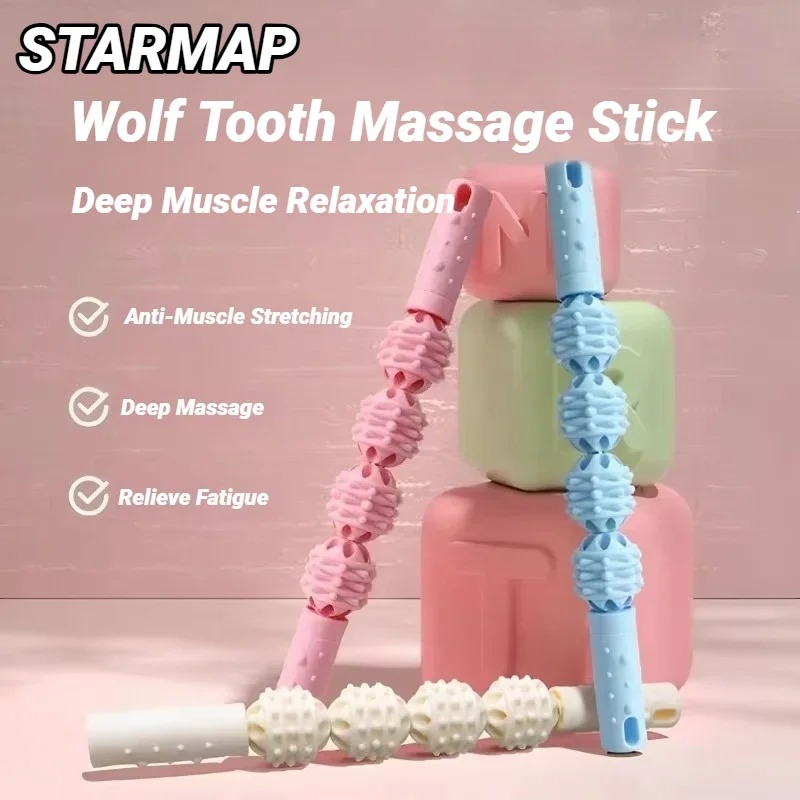 Thin Leg Massage Stick Wolf Te - Yoga Fitness Massage avaliação e preço