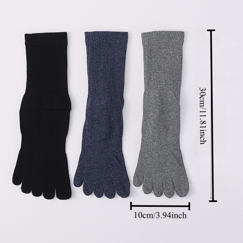 Ribbed Non Slip Men Yoga Socks - Yoga Toe Separator avaliação e preço