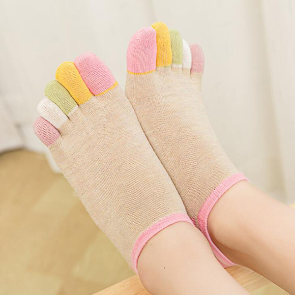 1/5Pairs Women Sports Toe Sock - Yoga Toe Separator avaliação e preço
