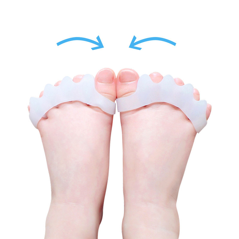 2pcs=1pair Silicone Toe Separa - Yoga Toe Separator avaliação e preço
